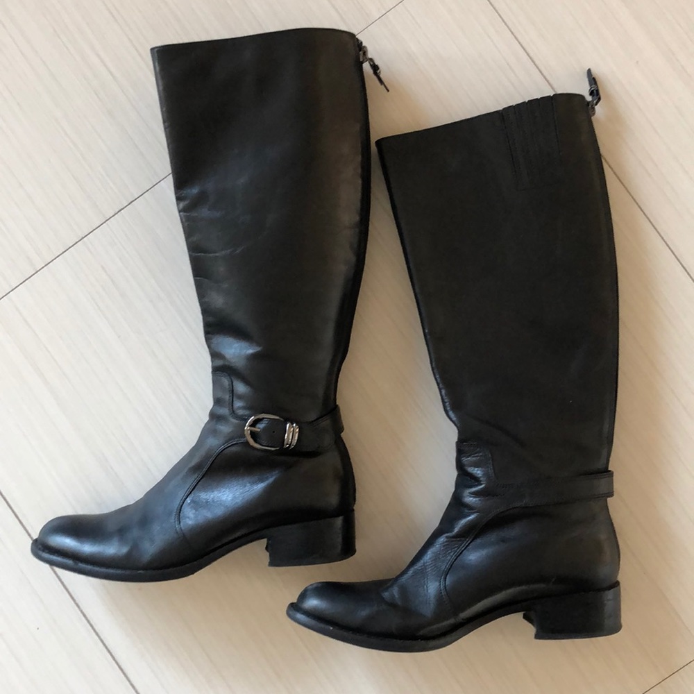 Via Spiga Leather Boots